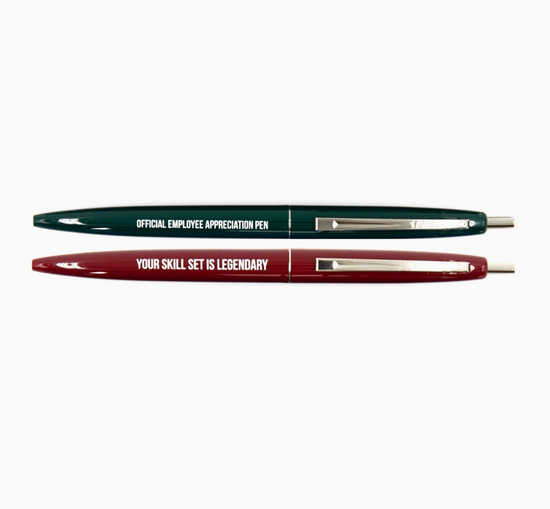 Mini Employee Appreciation Pen Set | 2 Motivational Pens