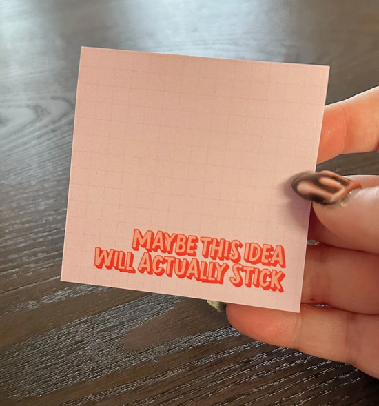 Maybe This Idea Will Actually Stick Sticky Notes