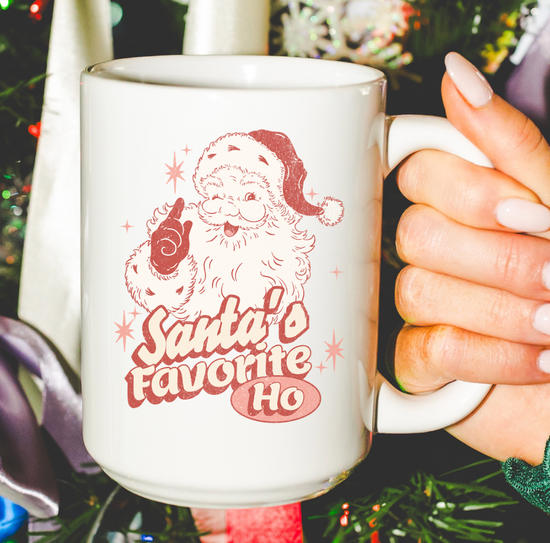 Santa's Favorite Ho 15 oz Mug