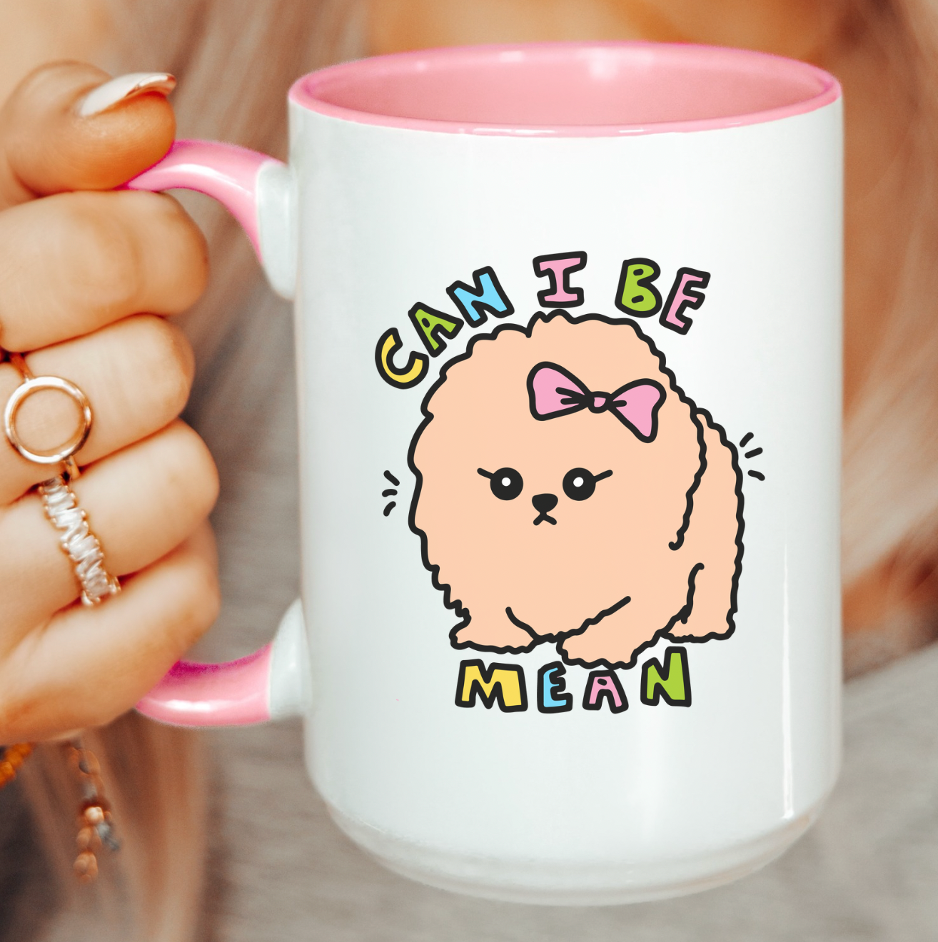 Can I Be Mean 15 oz Mug