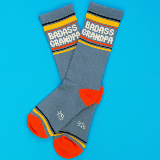 Badass Grandpa Socks