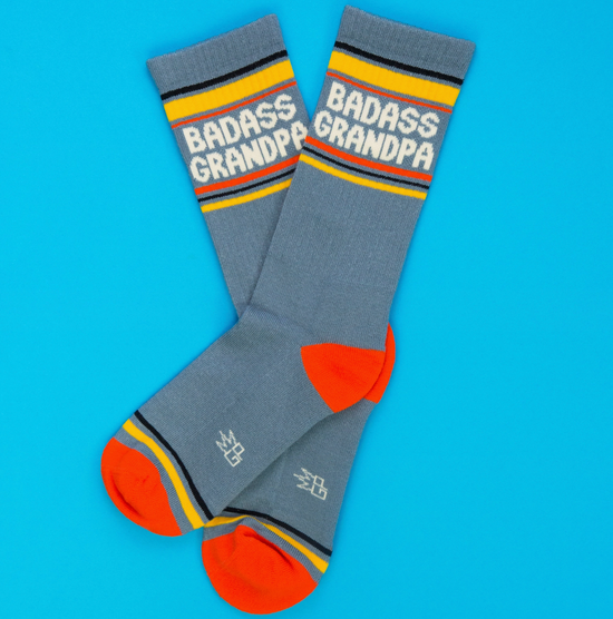 Badass Grandpa Socks
