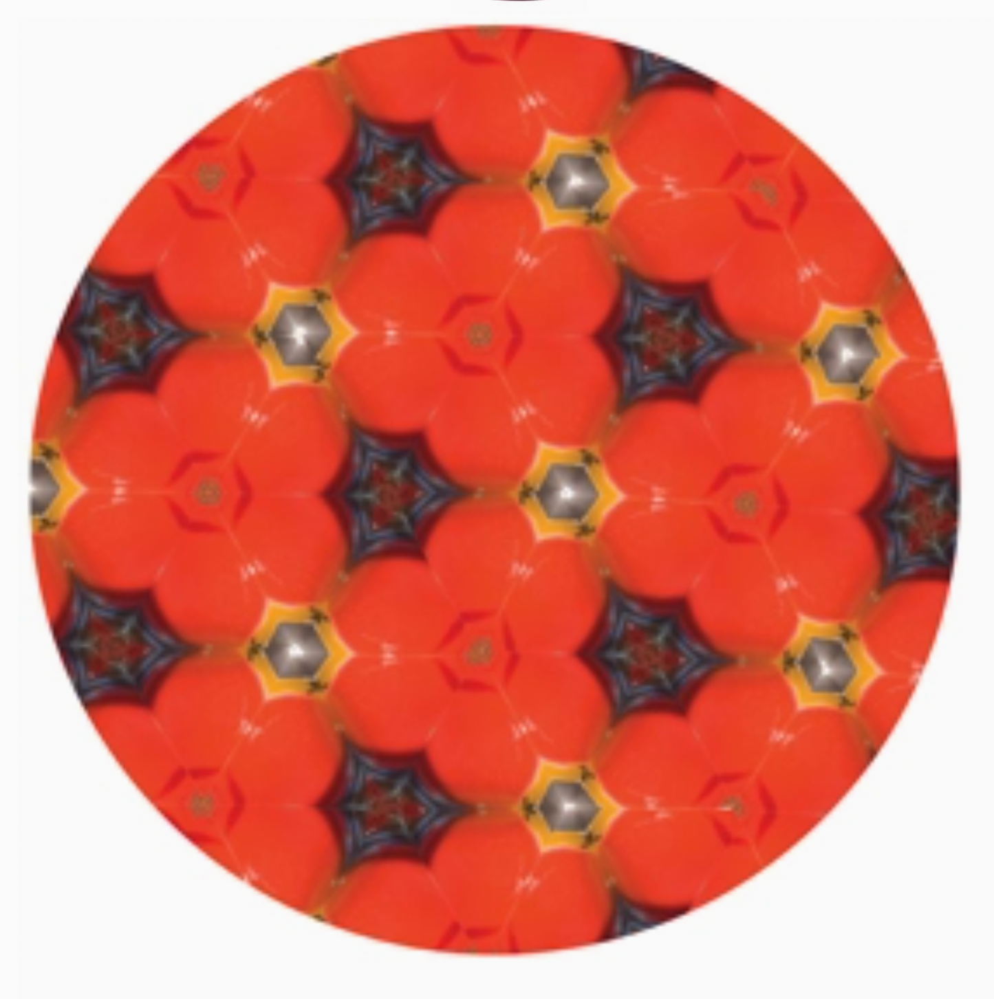 Neato! Metallic Marble Kaleidoscope