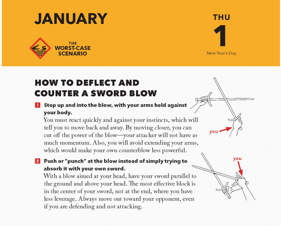 Worst-Case Scenario 2026 Daily Calendar