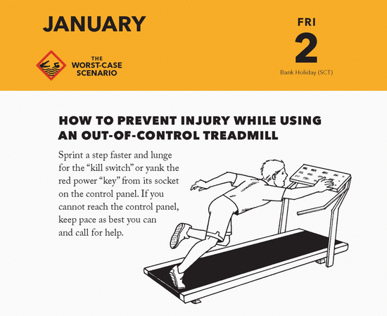 Worst-Case Scenario 2026 Daily Calendar