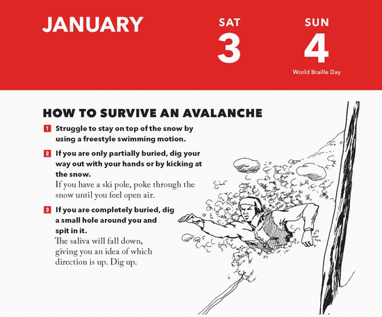 Worst-Case Scenario 2026 Daily Calendar