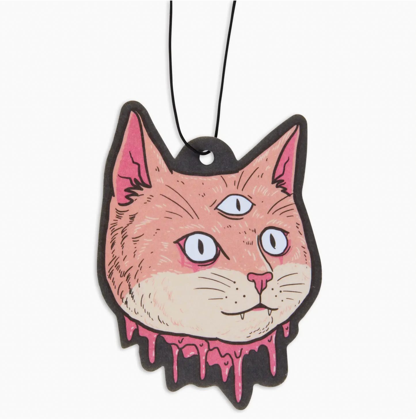 3 Eyed Zombie Cat Air Freshener