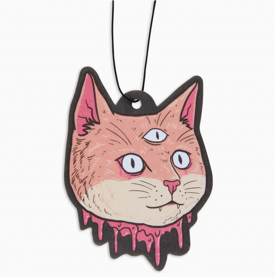 3 Eyed Zombie Cat Air Freshener