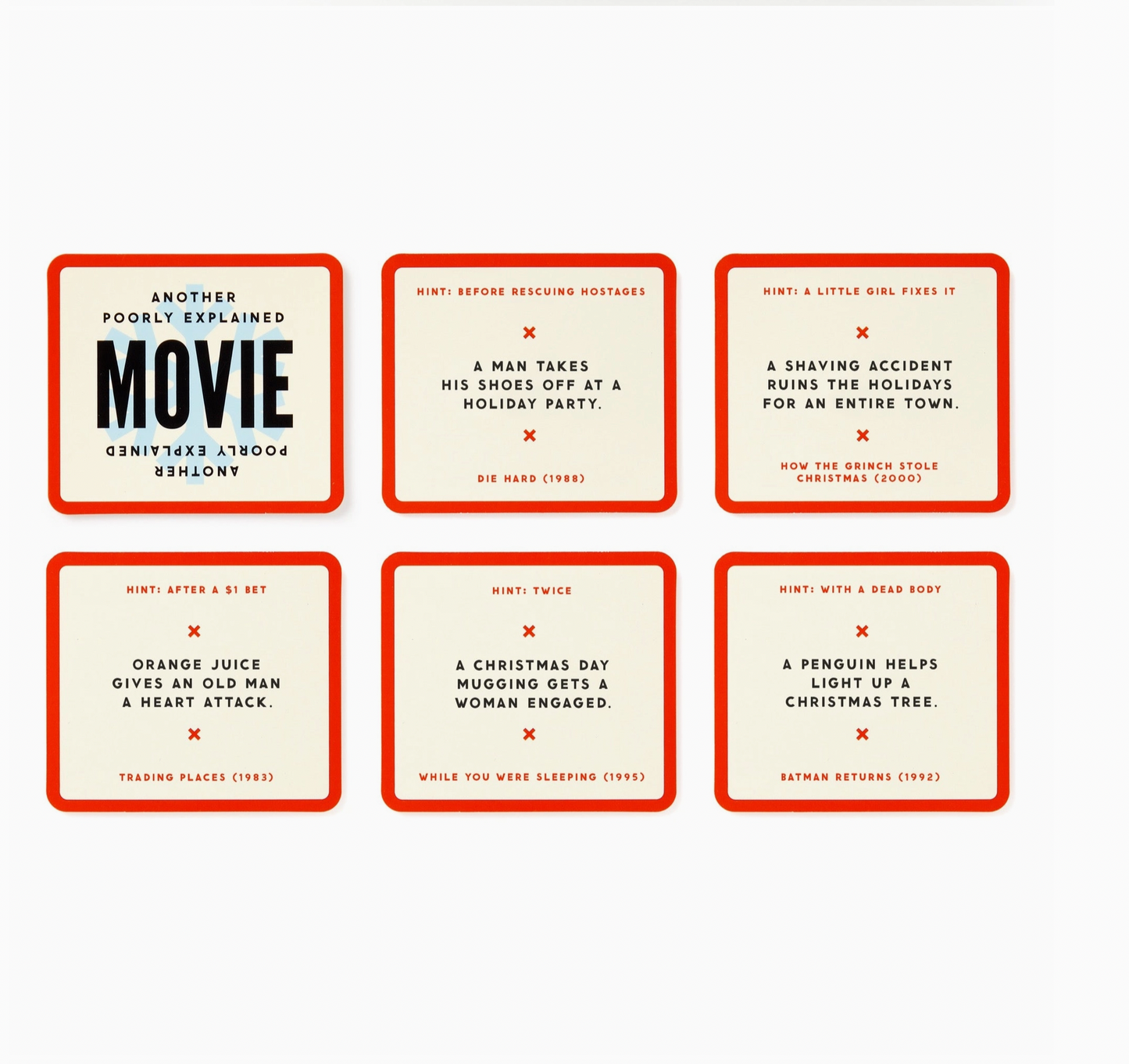 Poorly Explained Movies (Holiday Edition) Game