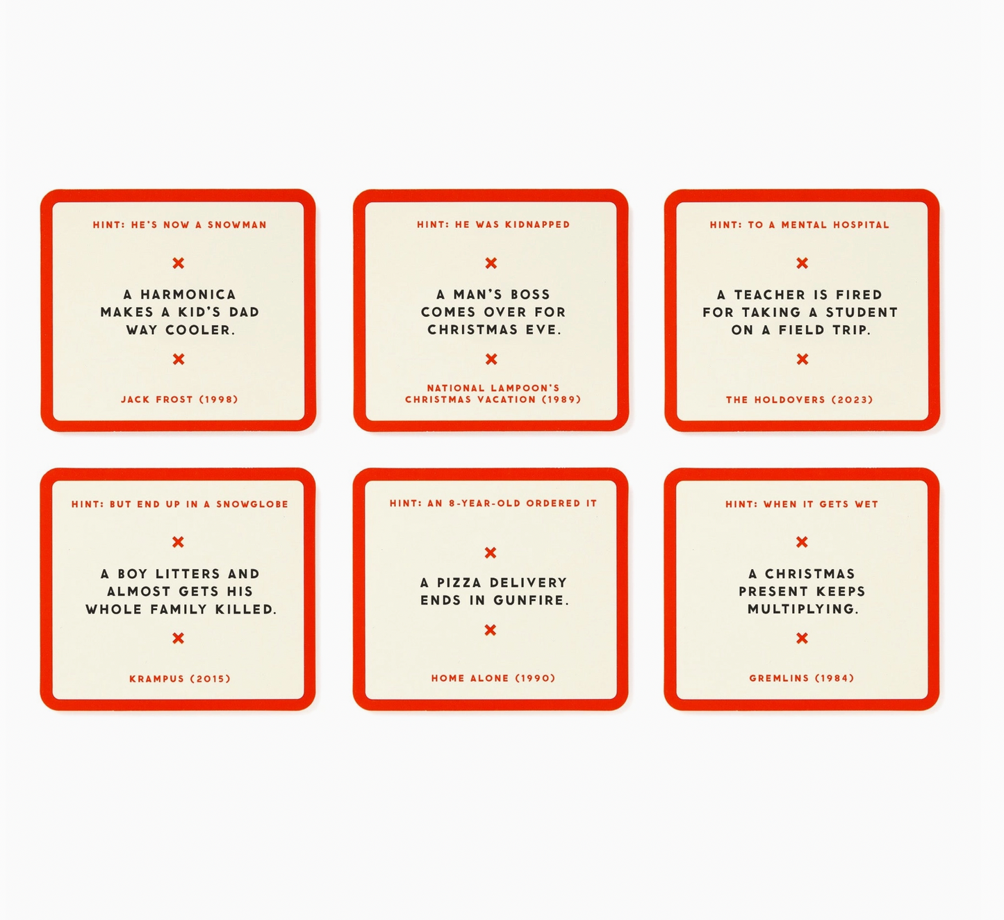 Poorly Explained Movies (Holiday Edition) Game