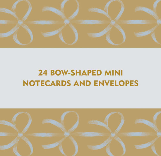 Put A Bow On It Notes - 24 Bow Notes & Envelopes