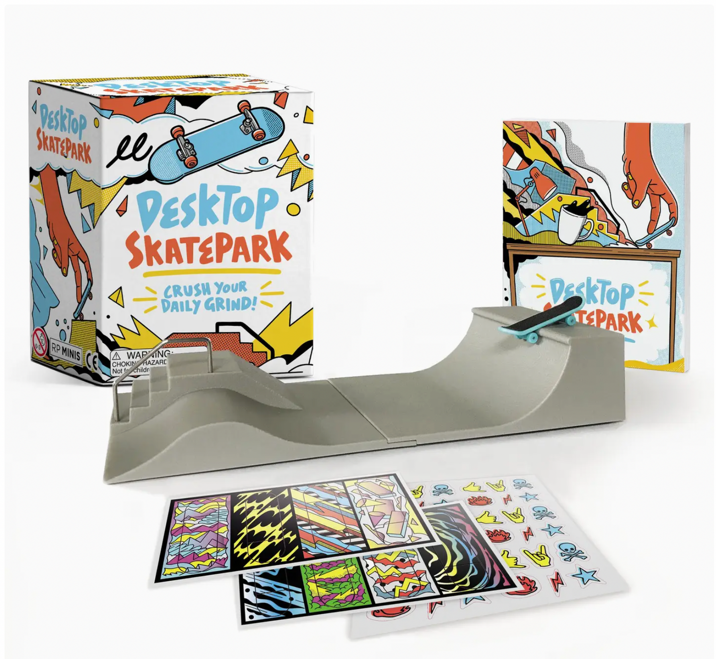 Desktop Skatepark: Crush Your Daily Grind! Desktop Accessory
