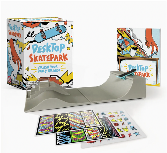 Desktop Skatepark: Crush Your Daily Grind! Desktop Accessory