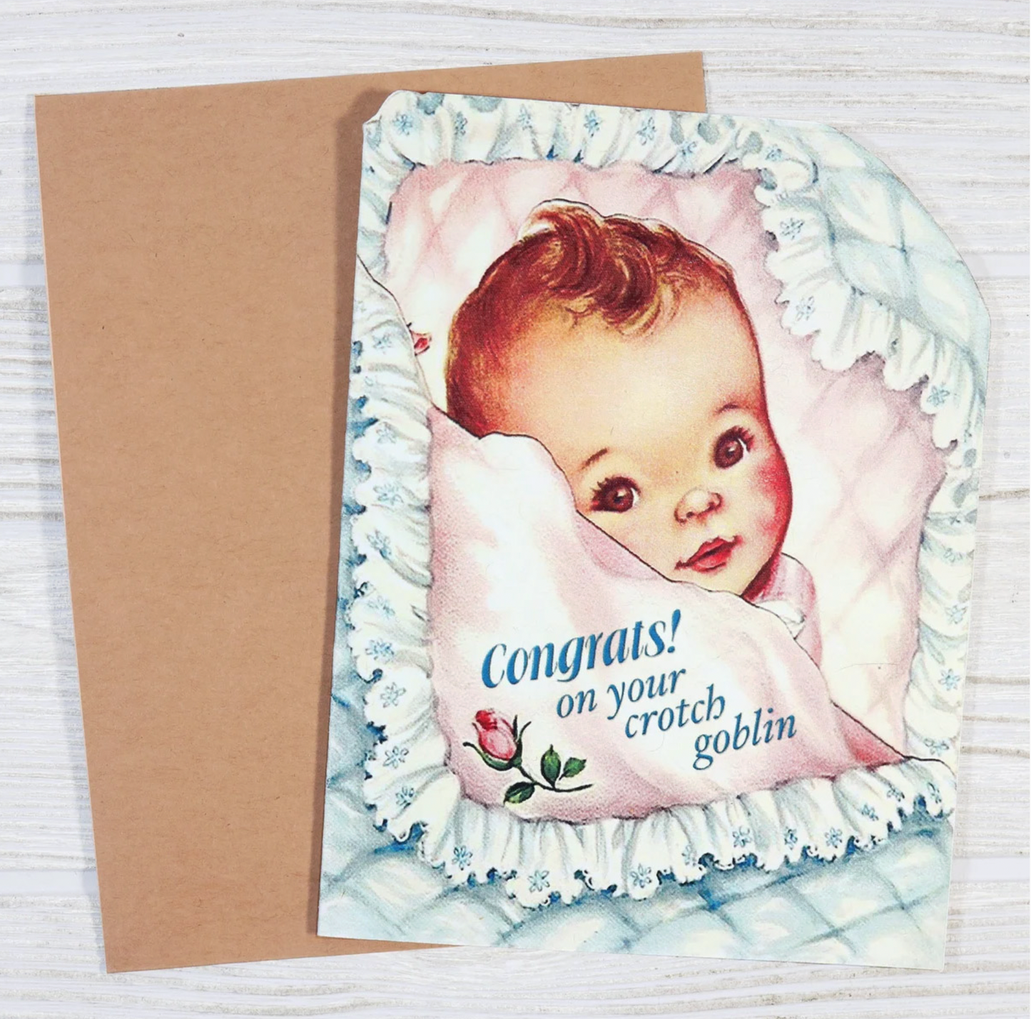 Congrats On Your Crotch Goblin Card