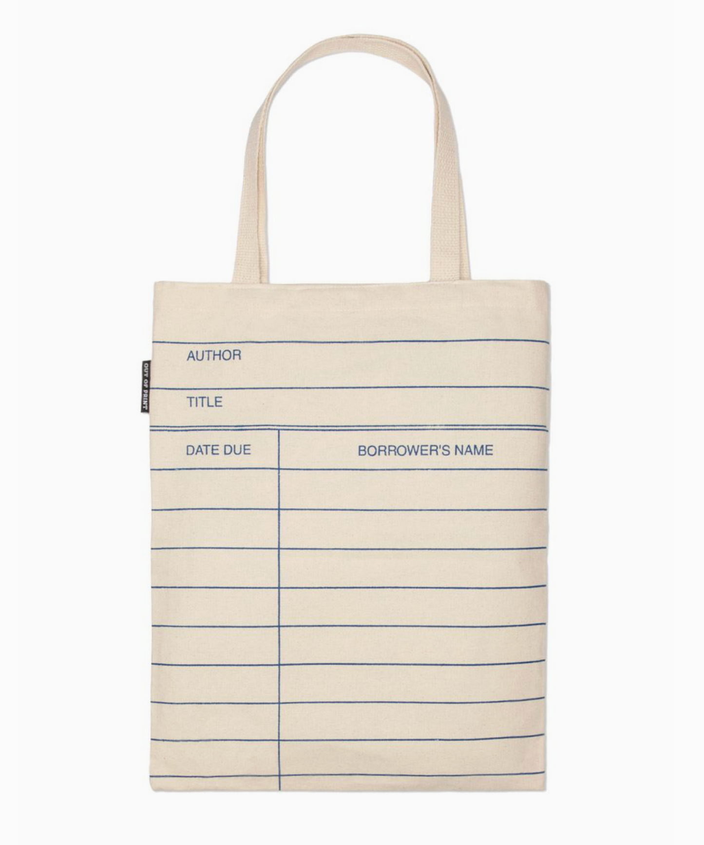 Library Card Tote Bag