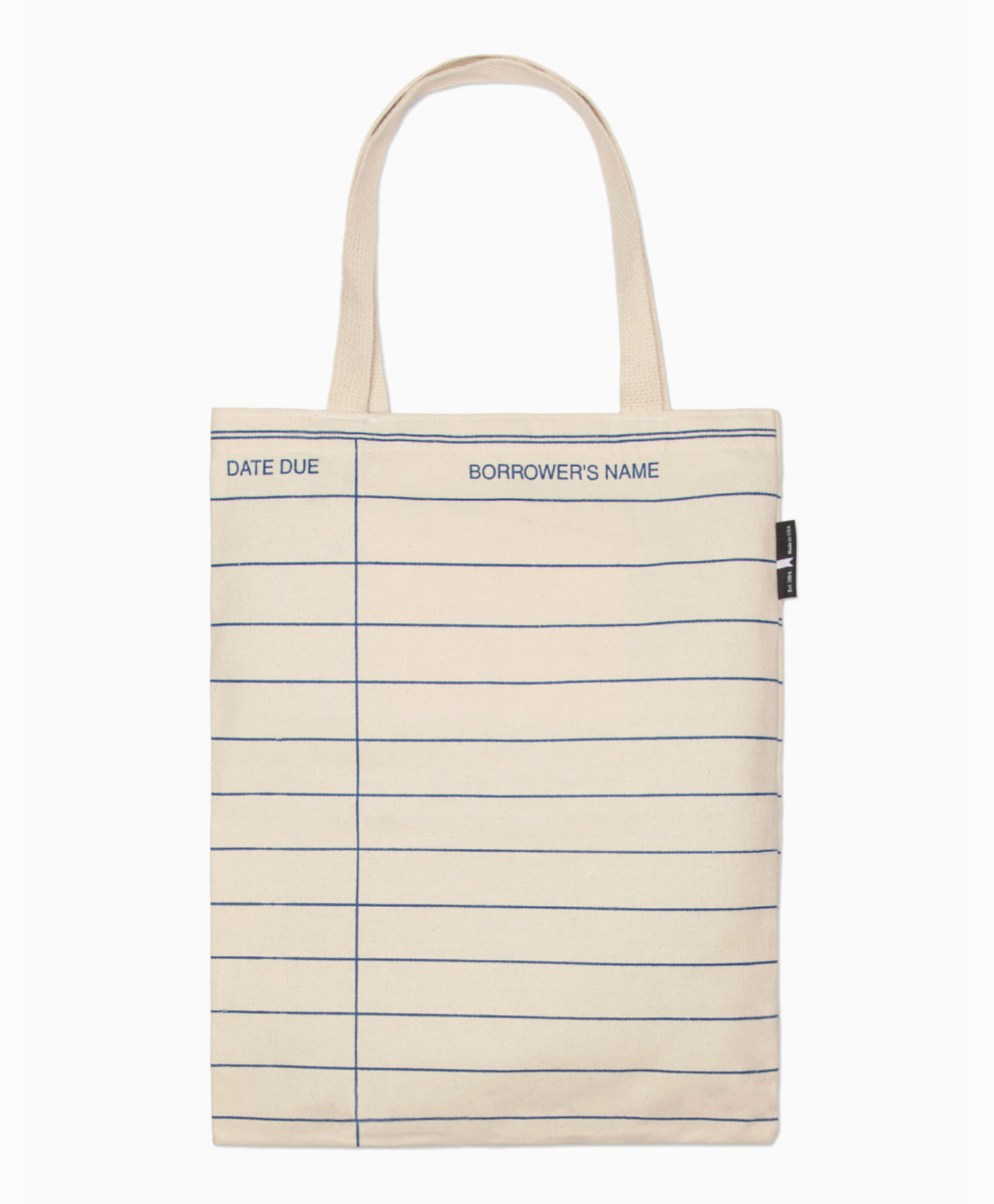 Library Card Tote Bag