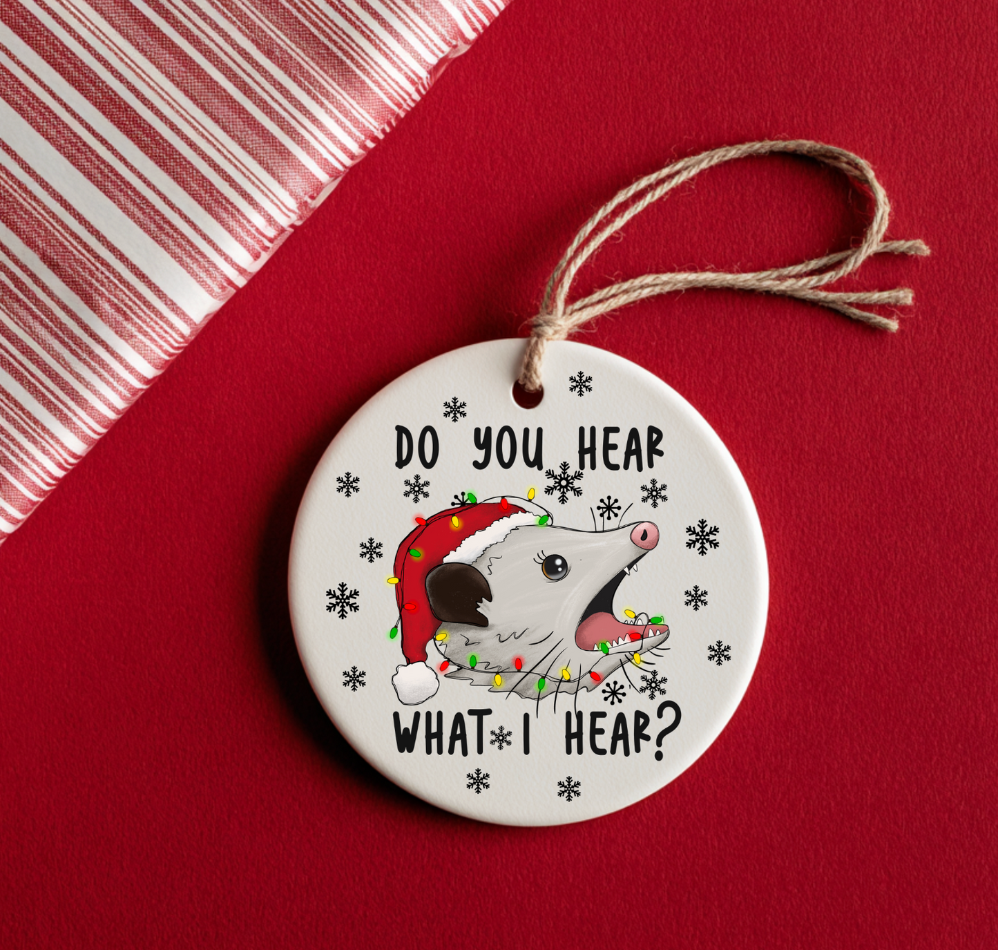 Do You Hear What I Hear Ornament