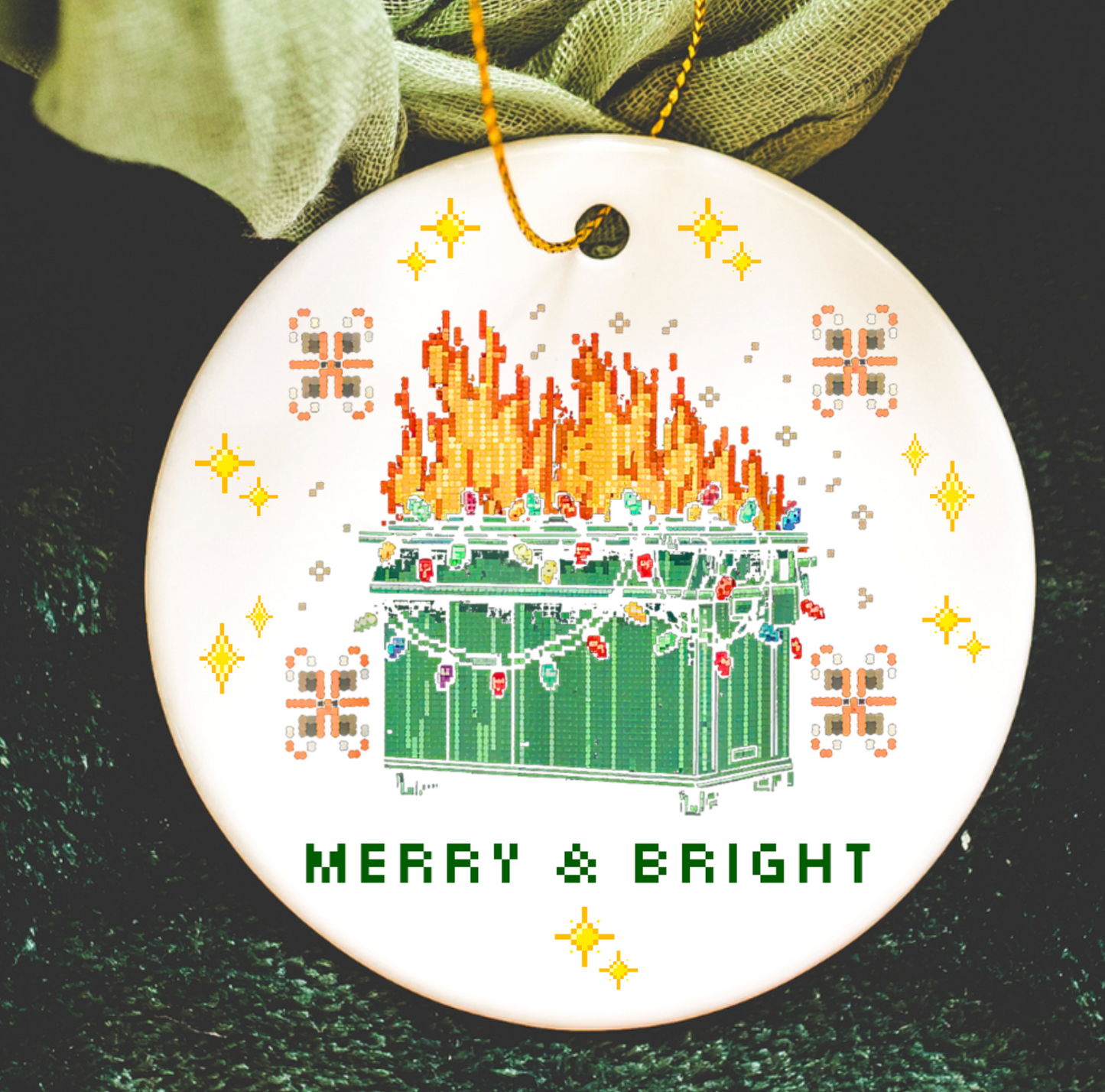 Merry & Bright Ornament