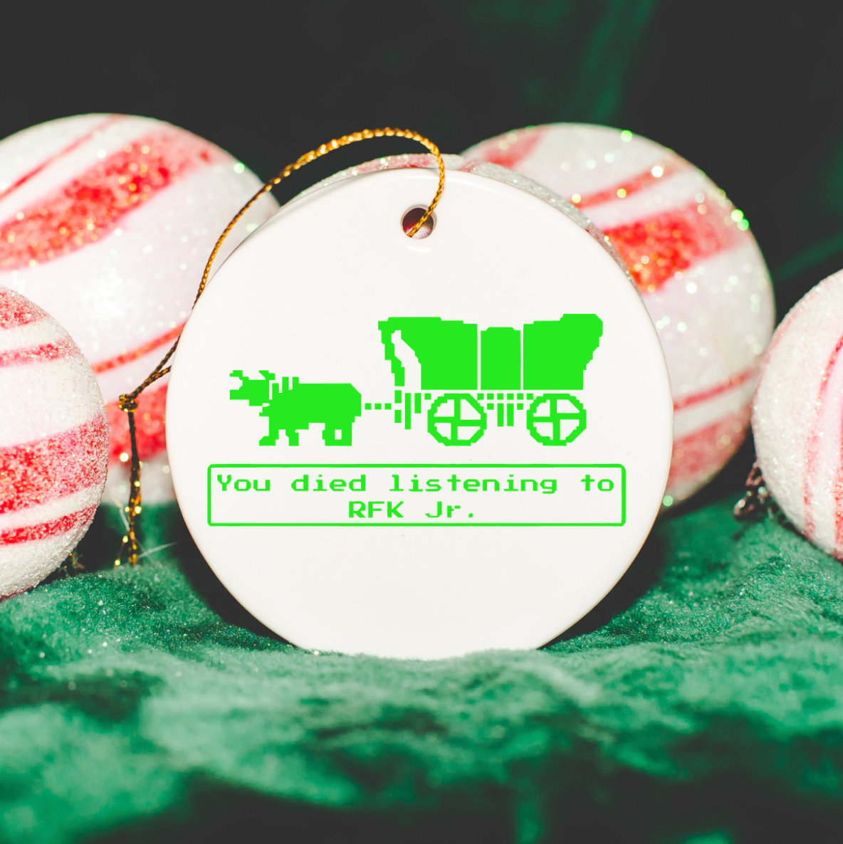 You Died Listening to RFK Jr. Ornament