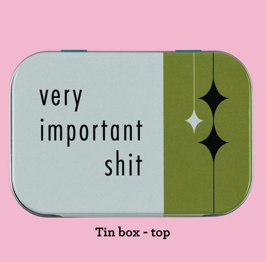 Very Important Shit Stash Tin