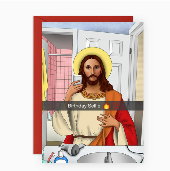 Birthday Selfie Card