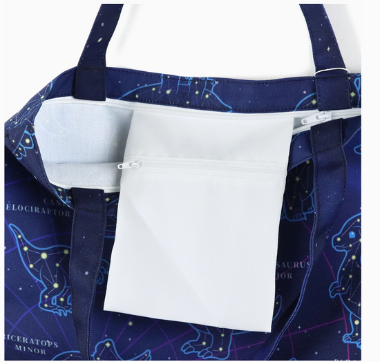 Dino Constellation Tote Bag