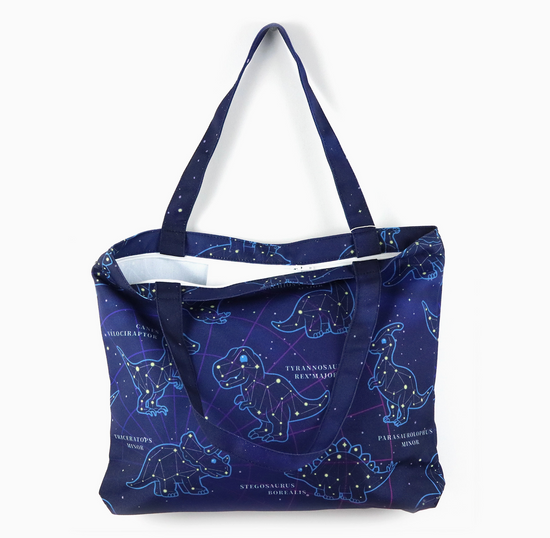Dino Constellation Tote Bag