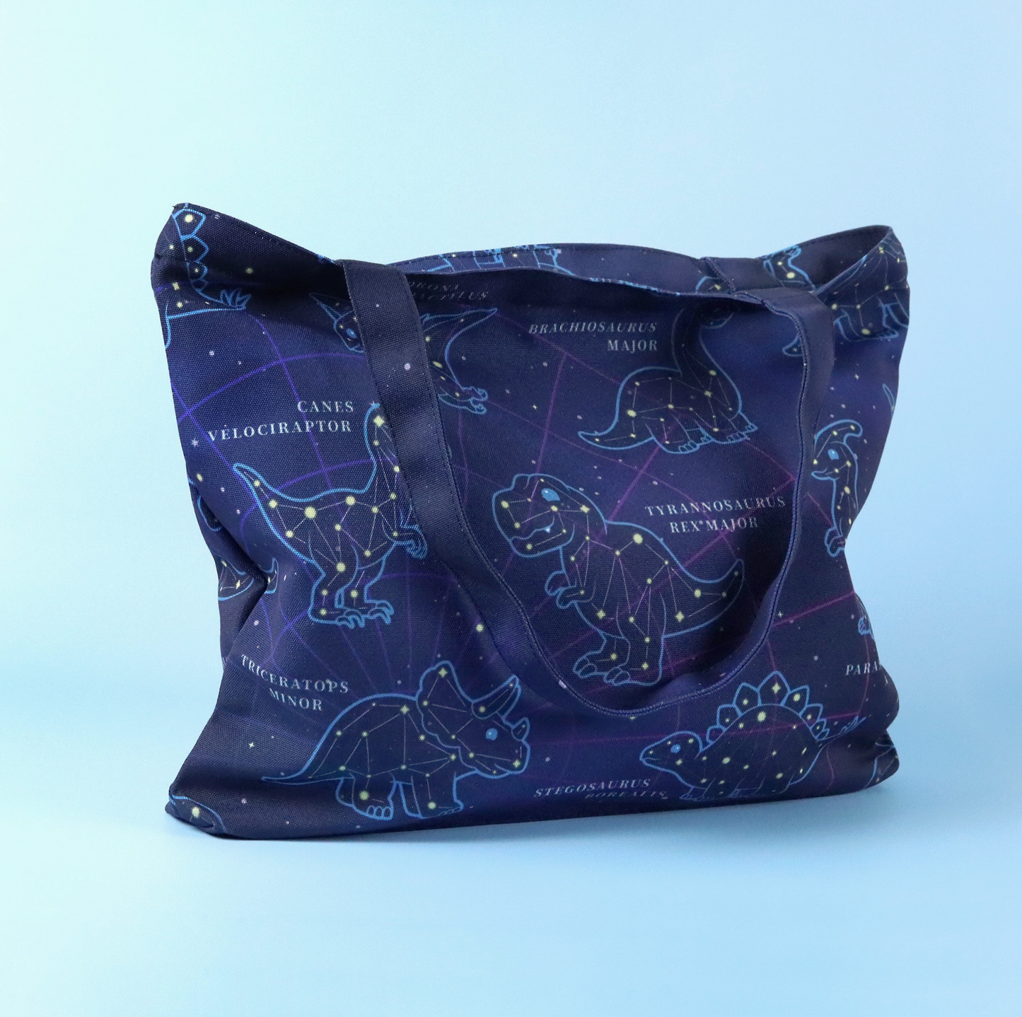 Dino Constellation Tote Bag