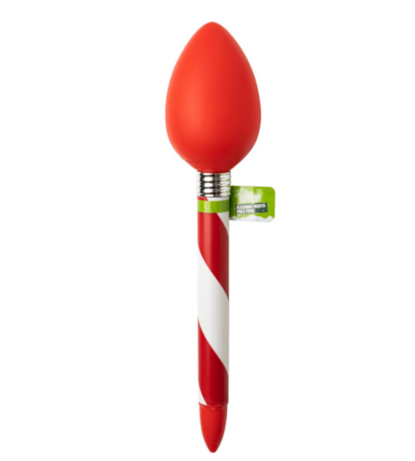 Christmas Jumbo Light Up Bulb Pen