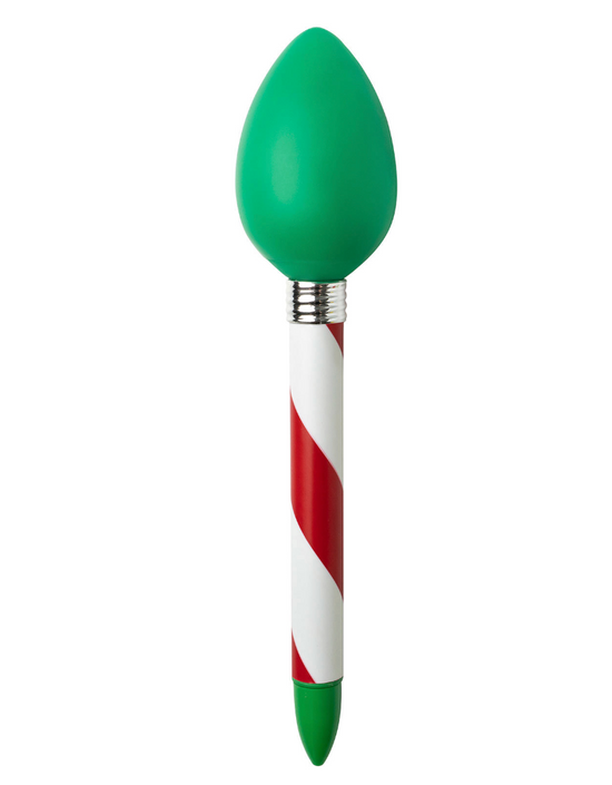 Christmas Jumbo Light Up Bulb Pen