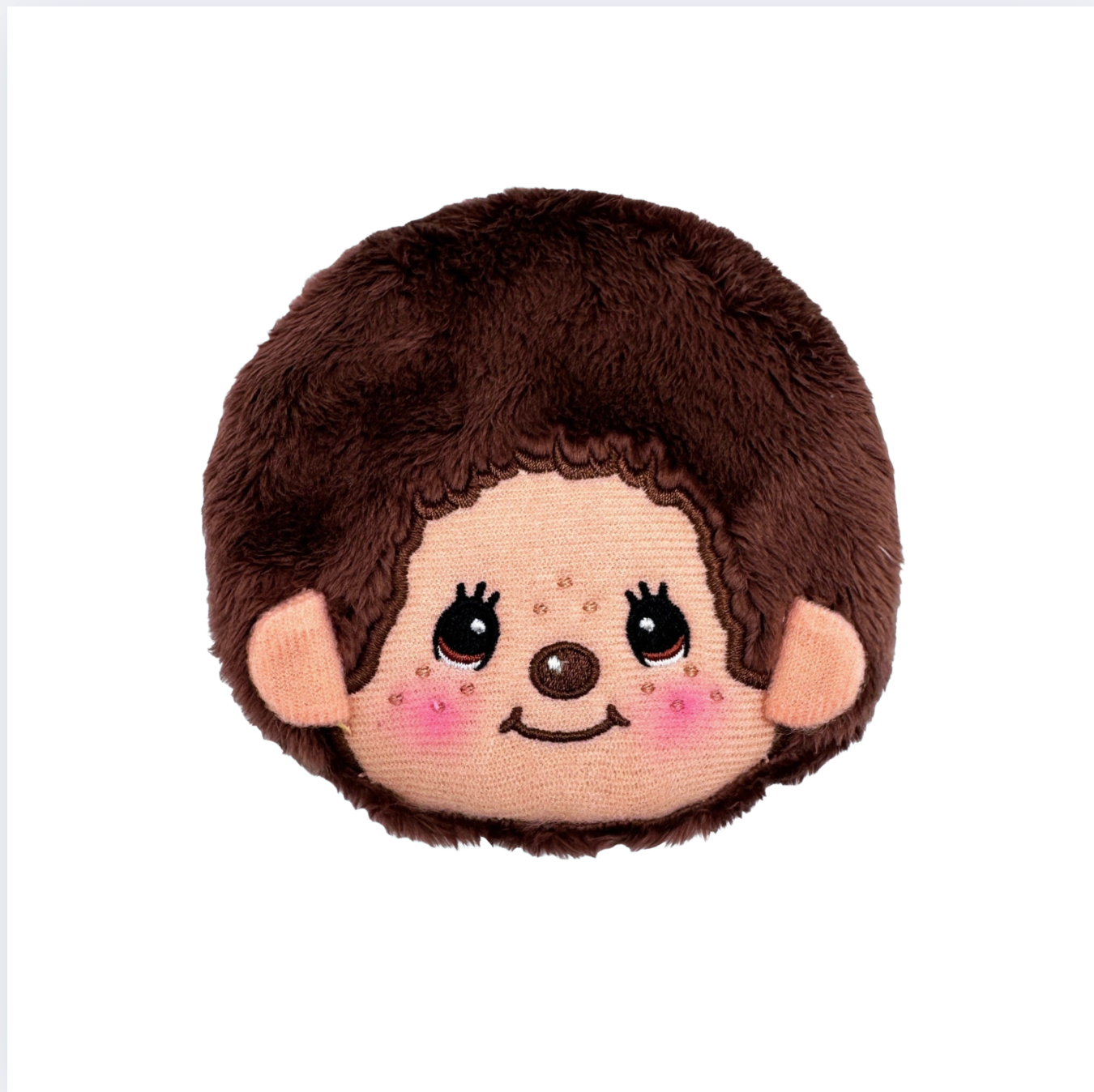 Monchhichi-Kun Face Plush Coin Purse (Official Licensed)