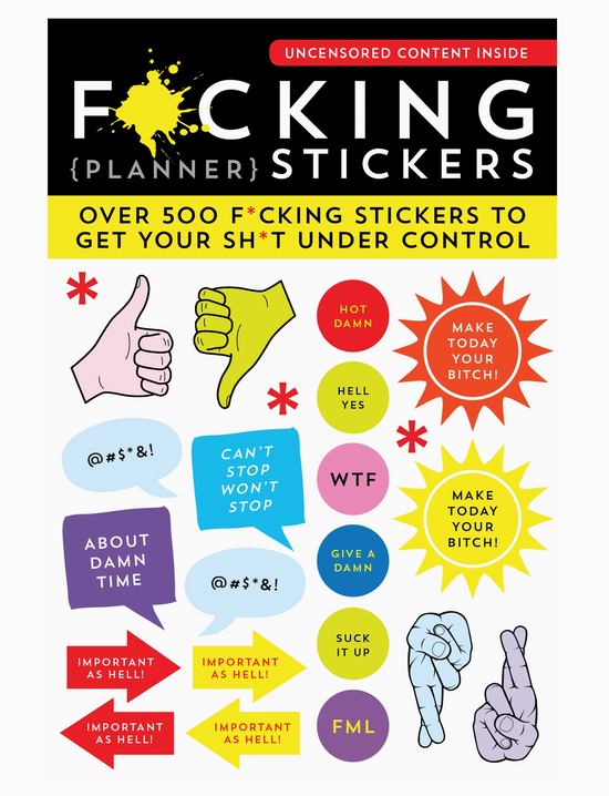 F*cking Planner Stickers - Over 500!