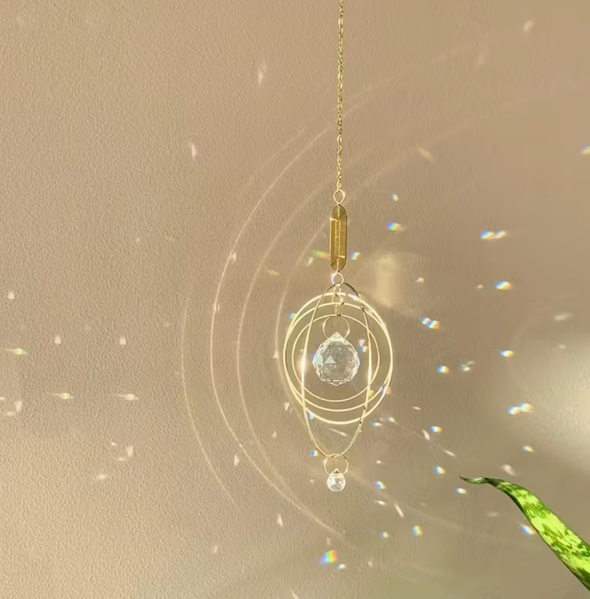 Bohemian Style Crystal Suncatcher