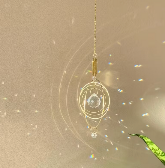 Bohemian Style Crystal Suncatcher
