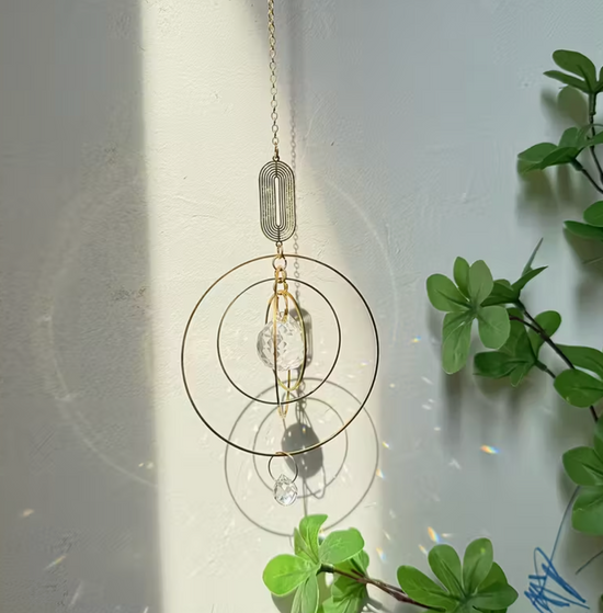 Bohemian Style Crystal Suncatcher