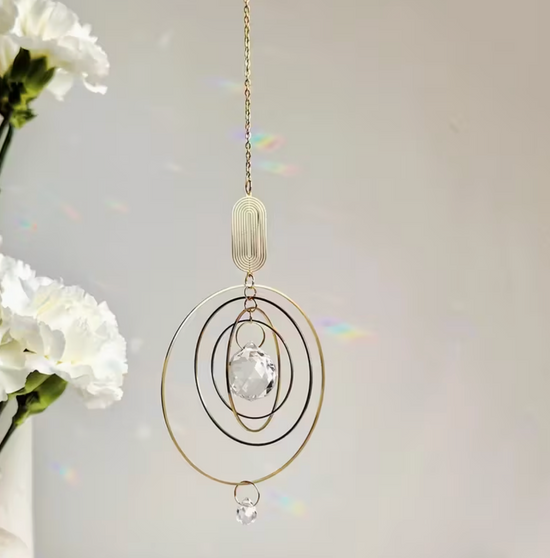 Bohemian Style Crystal Suncatcher