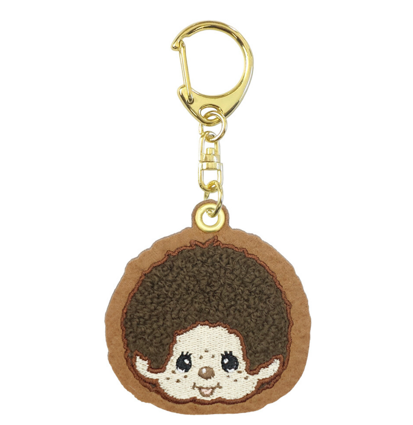 Monchhichi-Kun Embroidery Felt Key Ring (Officially Licensed)