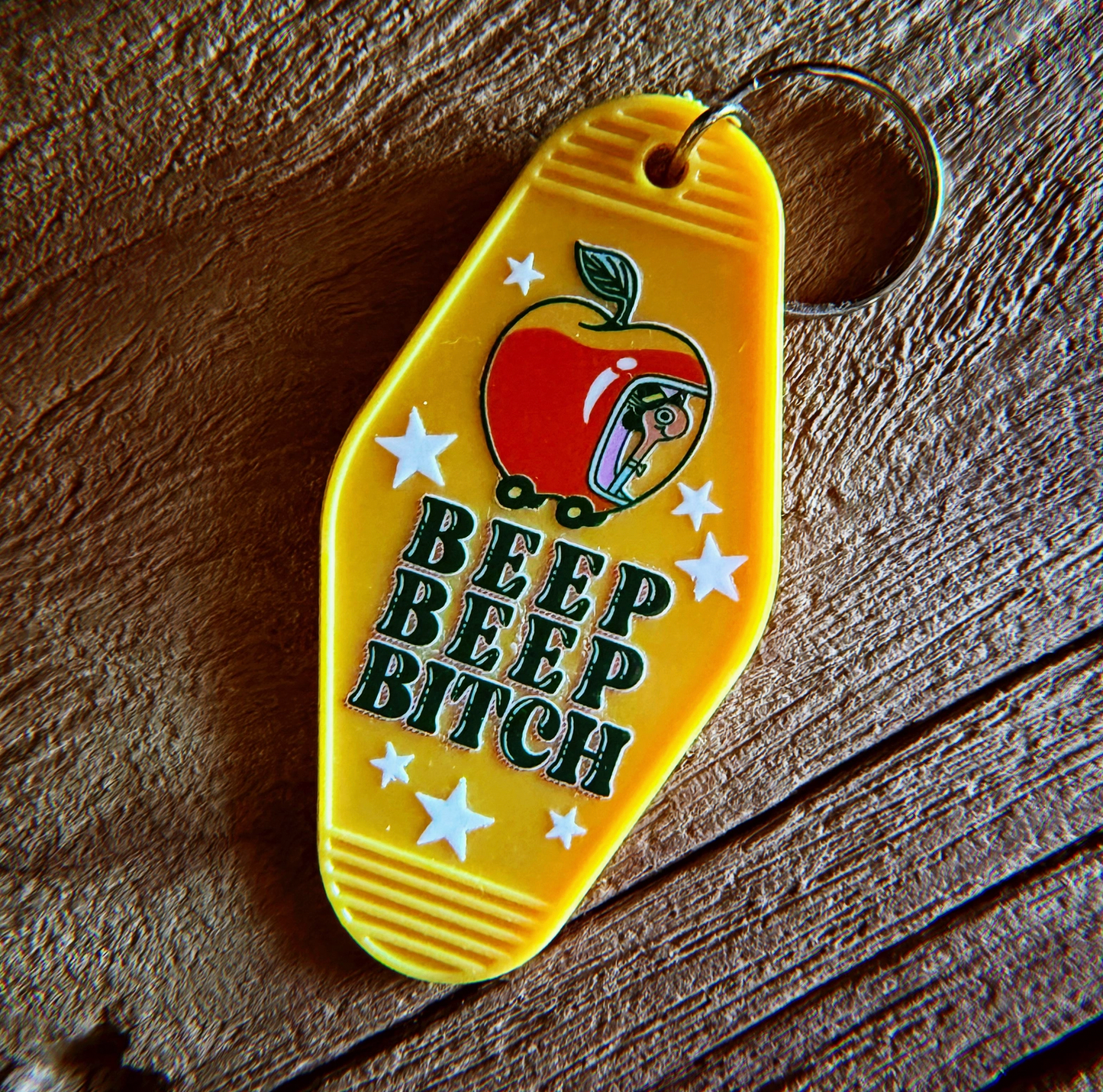 Beep Beep Bitch Keychain