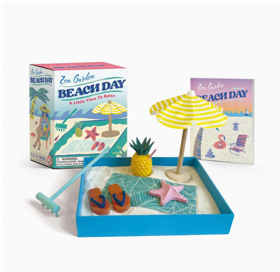 Zen Garden Beach Day Desktop Accessory