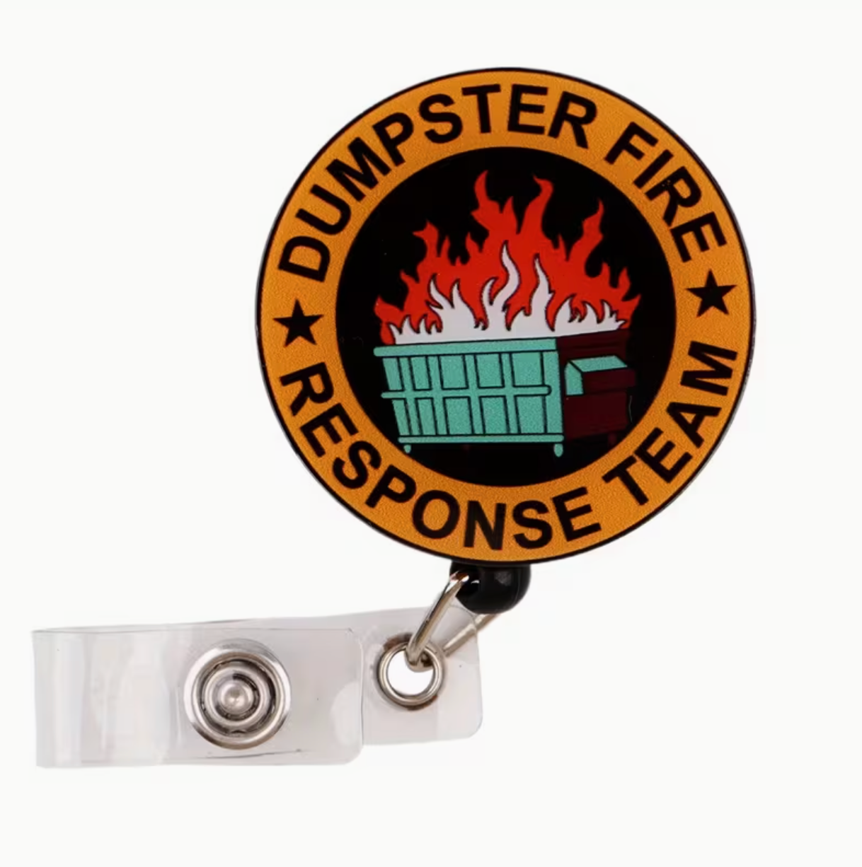 Dumpster Fire Response Team Badge Reel