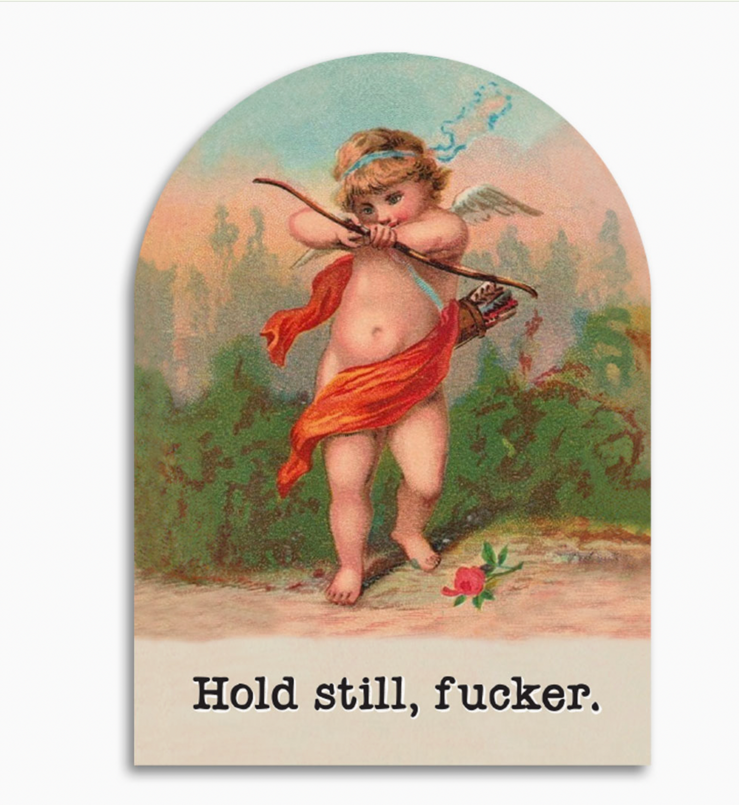 Hold Still, Fucker Card