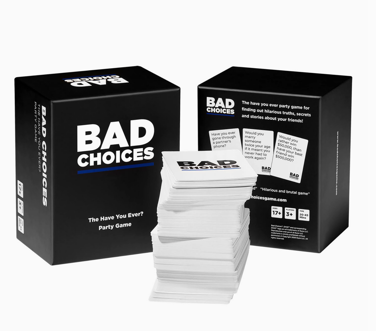 Bad Choices: the Have You Ever? Game