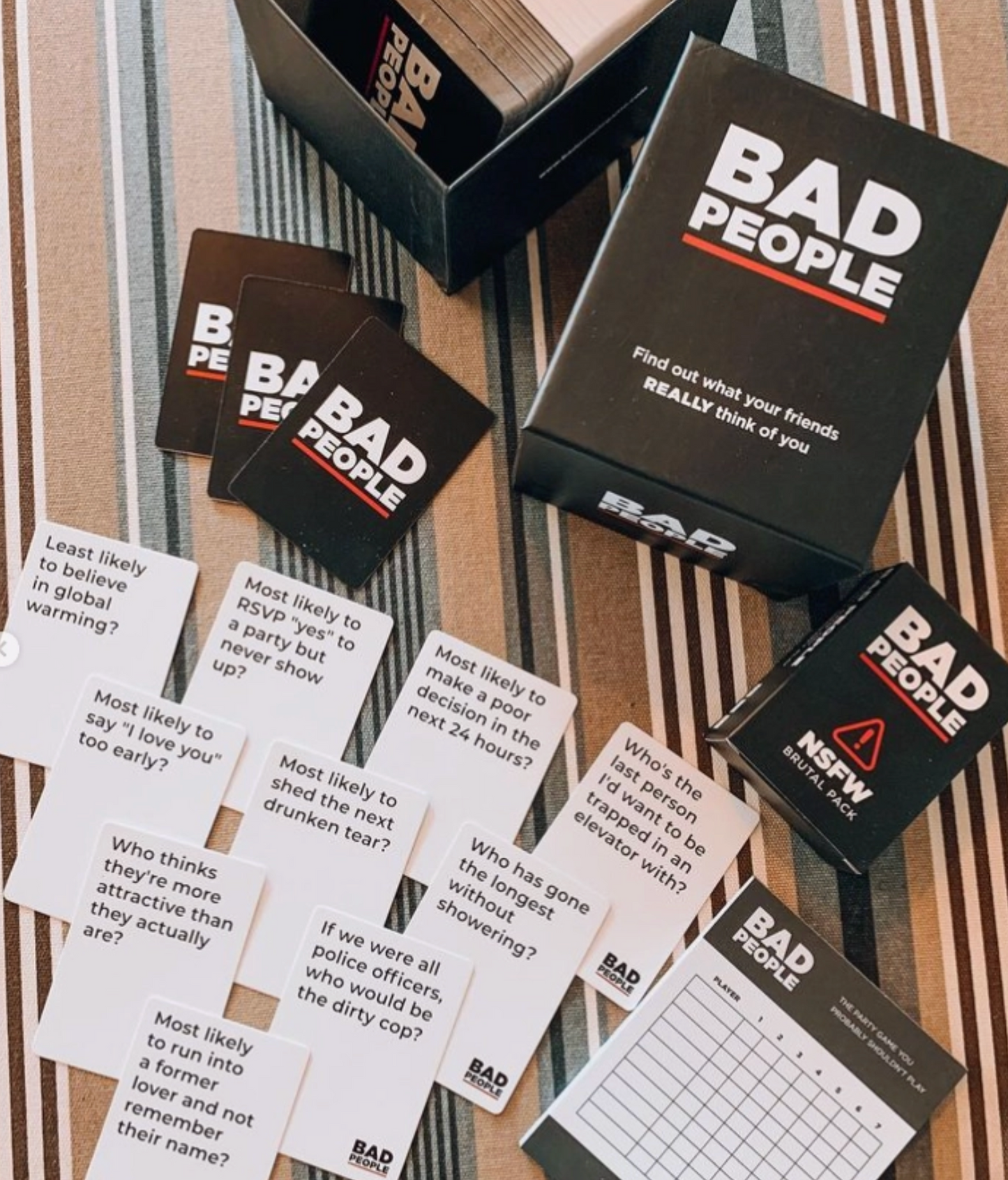 Bad People: Find Out What Your Friends Really Think of You Game