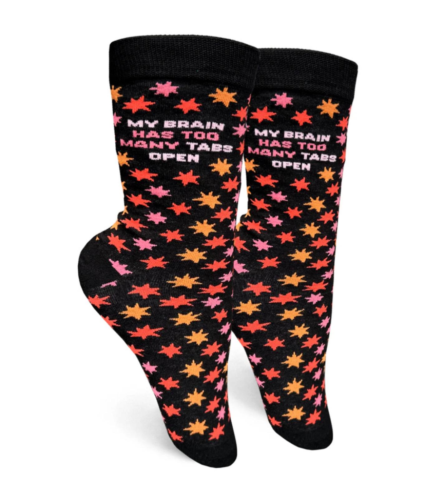 My Brain Has Too Many Tabs Open Socks