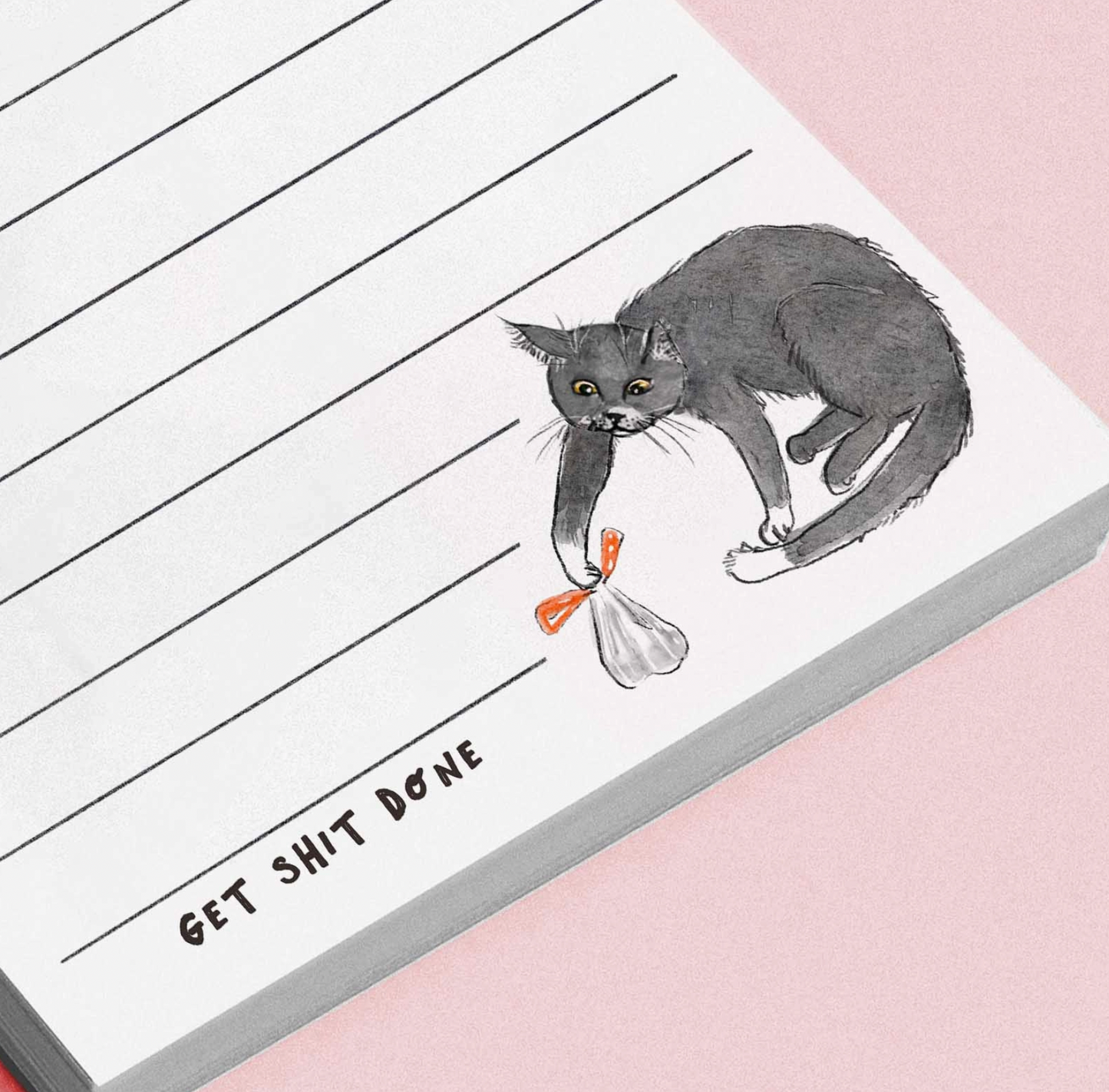 Cat Shit To-Do Notepad