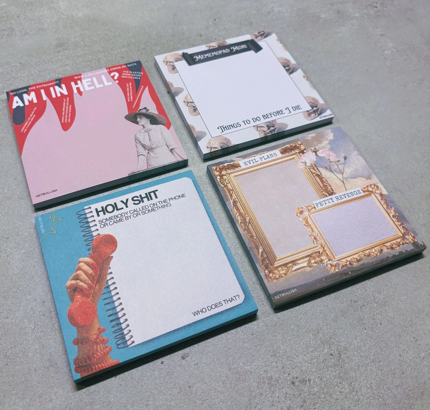 Holy Shit Somebody Called On The Phone Sticky Note