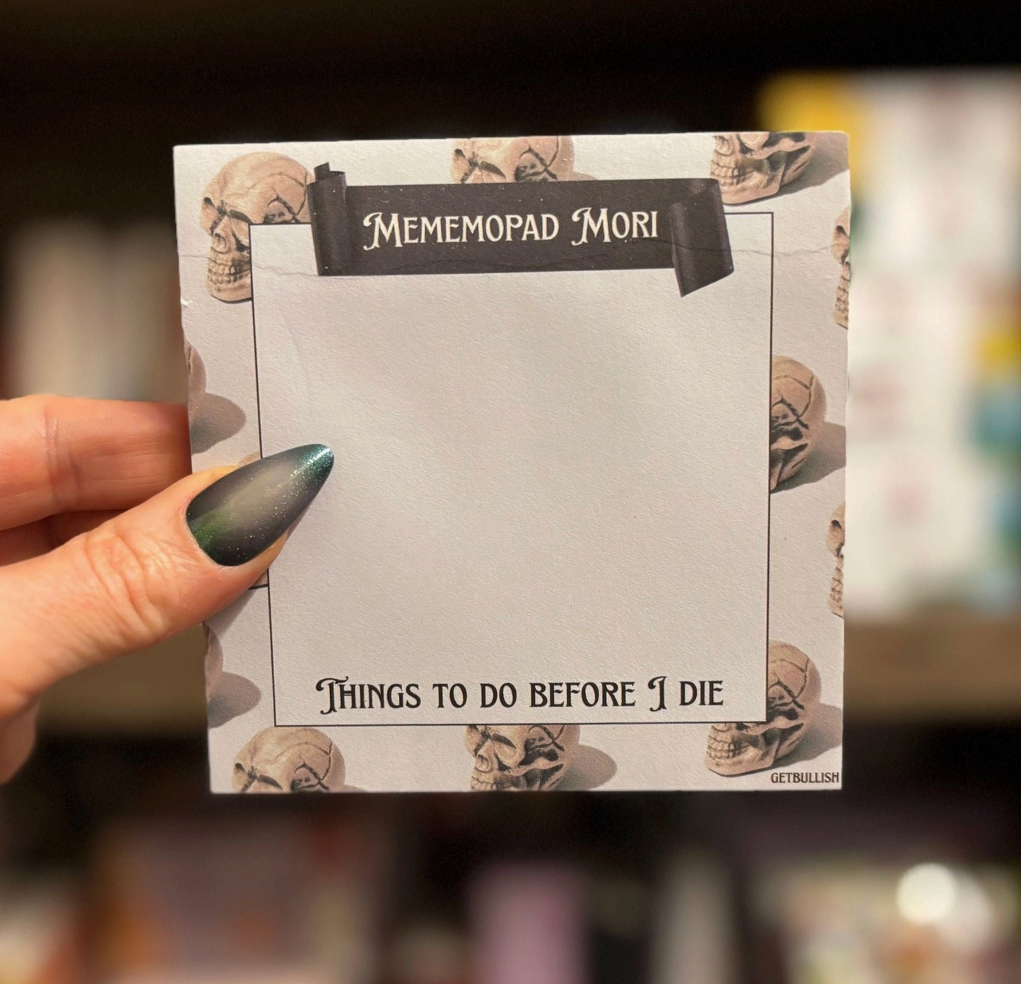 Mememopad Mori Sticky Notes