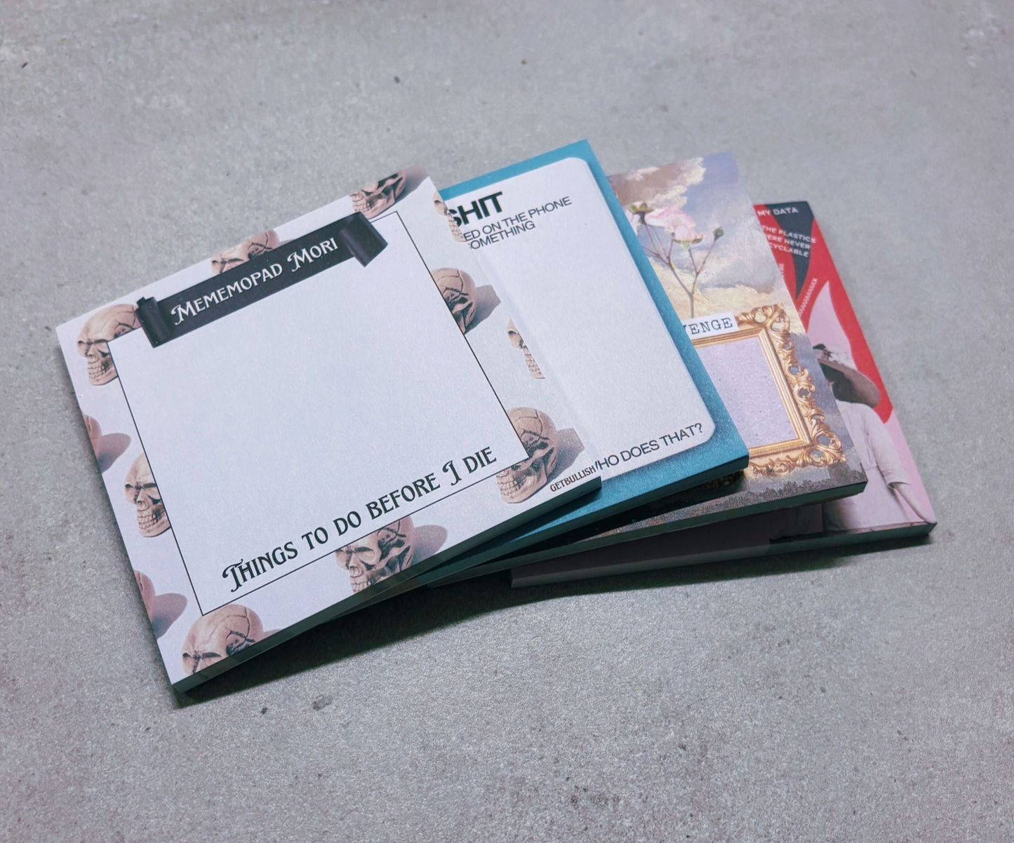 Mememopad Mori Sticky Notes