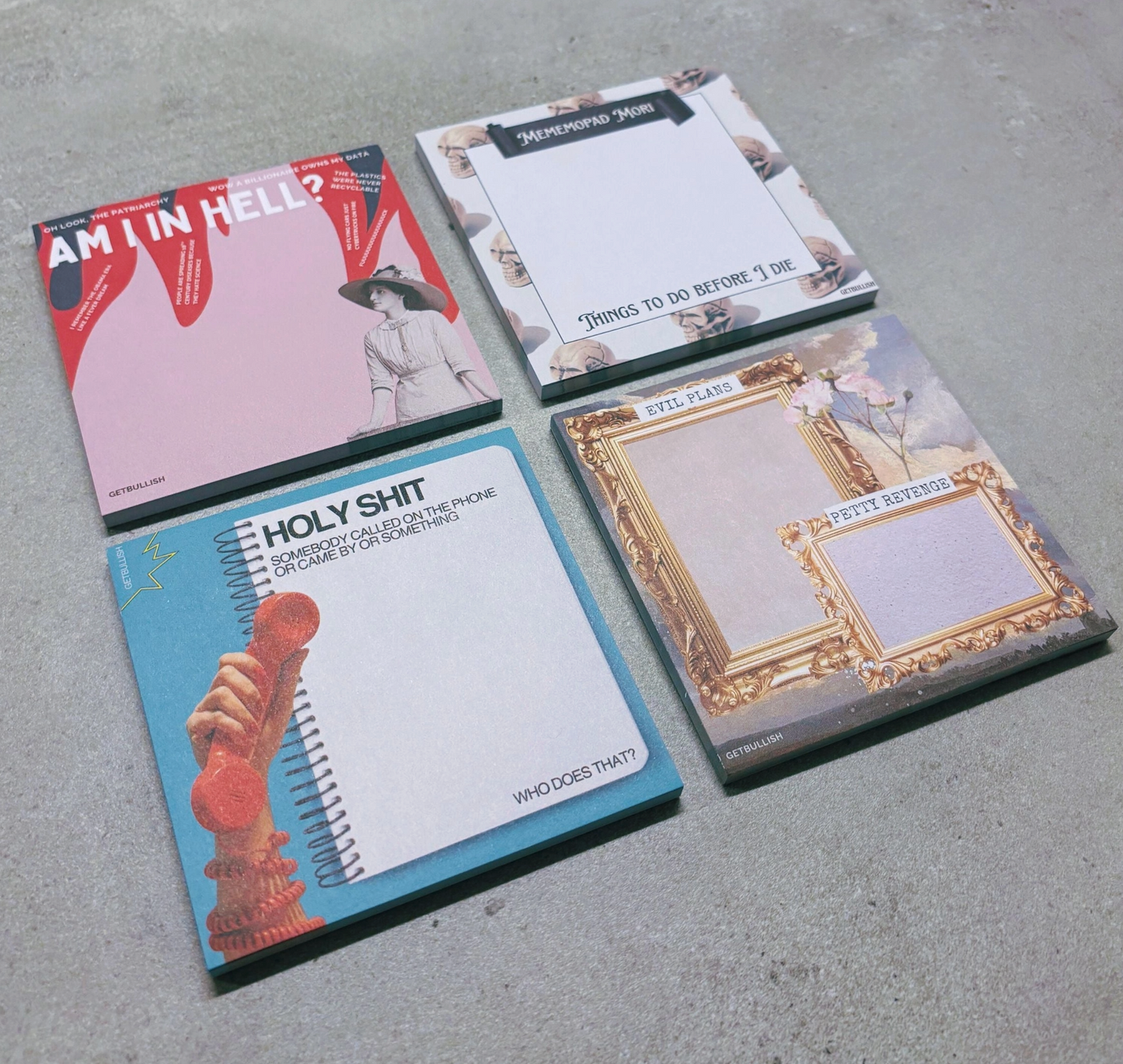 Mememopad Mori Sticky Notes