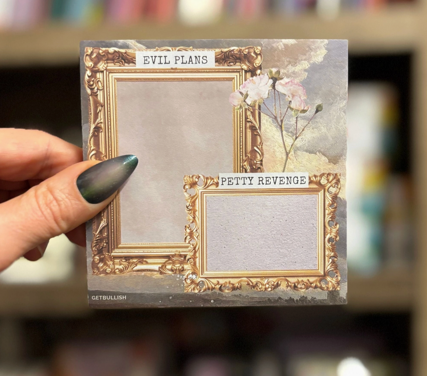 Evil Plans Petty Revenge Sticky Notes